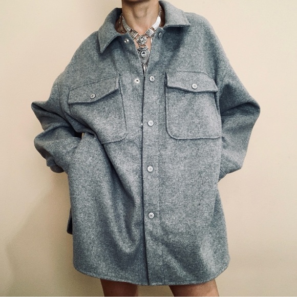 Brand new free people- bunny grey size L - Picture 5 of 15